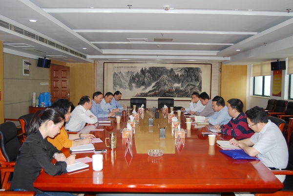 省公司接待湖南省轻工AG贵宾会集团有限公司考察组一行